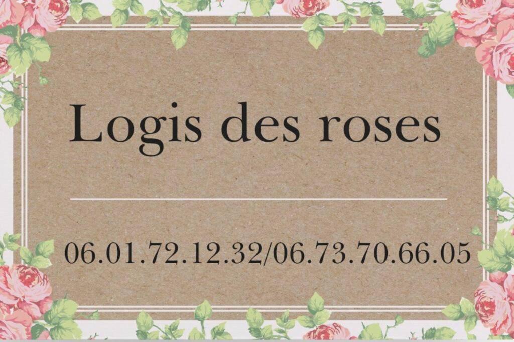 Le Logis Des Roses Villa Doue-la-Fontaine Bagian luar foto
